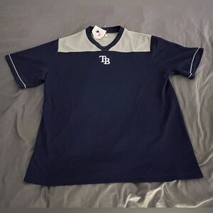 Tampa Bay Rays MLB warmup pullover New